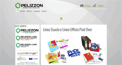 Desktop Screenshot of pelizzon.it